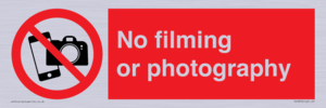 PV7870: No filming or photography