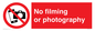 PV7870: No filming or photography