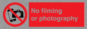 PV7870: No filming or photography