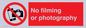 PV7870: No filming or photography