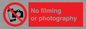 PV7870: No filming or photography