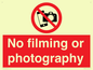 PV7870: No filming or photography