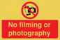 PV7870: No filming or photography
