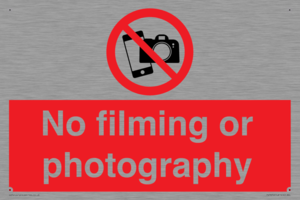 PV7870: No filming or photography