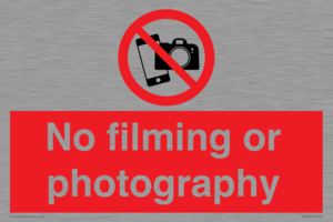 PV7870: No filming or photography