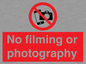 PV7870: No filming or photography
