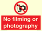 PV7870: No filming or photography