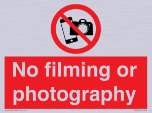 PV7870: No filming or photography