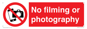 PV7870: No filming or photography