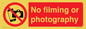 PV7870: No filming or photography