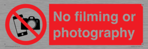 PV7870: No filming or photography