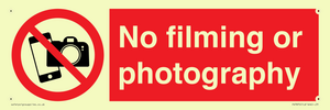 PV7870: No filming or photography