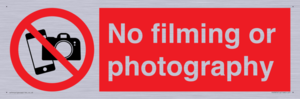 PV7870: No filming or photography