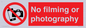 PV7870: No filming or photography