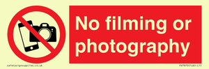 PV7870: No filming or photography