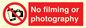 PV7870: No filming or photography