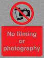 PV7870: No filming or photography