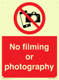 PV7870: No filming or photography