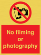 PV7870: No filming or photography