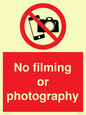 PV7870: No filming or photography