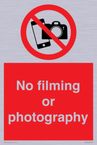 PV7870: No filming or photography