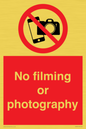 PV7870: No filming or photography