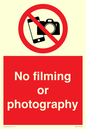 PV7870: No filming or photography
