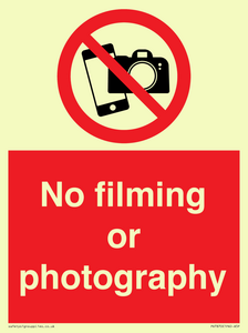 PV7870: No filming or photography