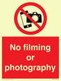 PV7870: No filming or photography