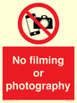 PV7870: No filming or photography