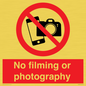 PV7870: No filming or photography