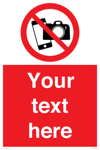 PV7871: Custom No filming or photography