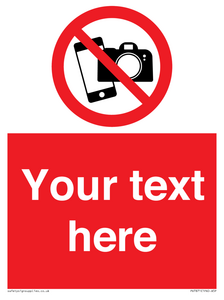 PV7871: Custom No filming or photography