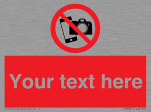 PV7871: Custom No filming or photography