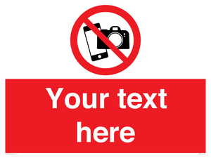 PV7871: Custom No filming or photography