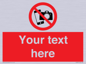 PV7871: Custom No filming or photography