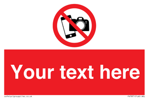 PV7871: Custom No filming or photography