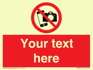 PV7871: Custom No filming or photography