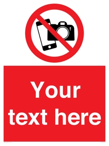 PV7871: Custom No filming or photography