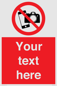 PV7871: Custom No filming or photography