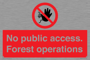 PV7905: No public access. Forest operations