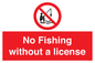 PV7929: No Fishing without a license