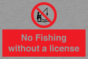 PV7929: No Fishing without a license