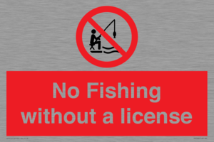 PV7929: No Fishing without a license