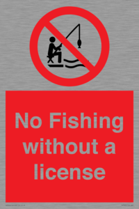 PV7929: No Fishing without a license