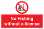 PV7929: No Fishing without a license