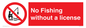 PV7929: No Fishing without a license