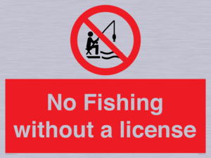 PV7929: No Fishing without a license