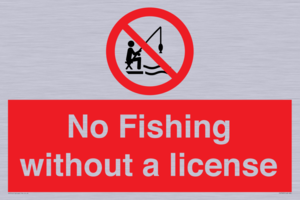 PV7929: No Fishing without a license