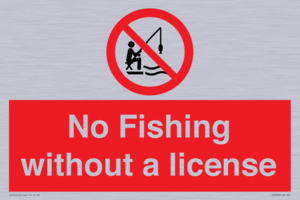 PV7929: No Fishing without a license